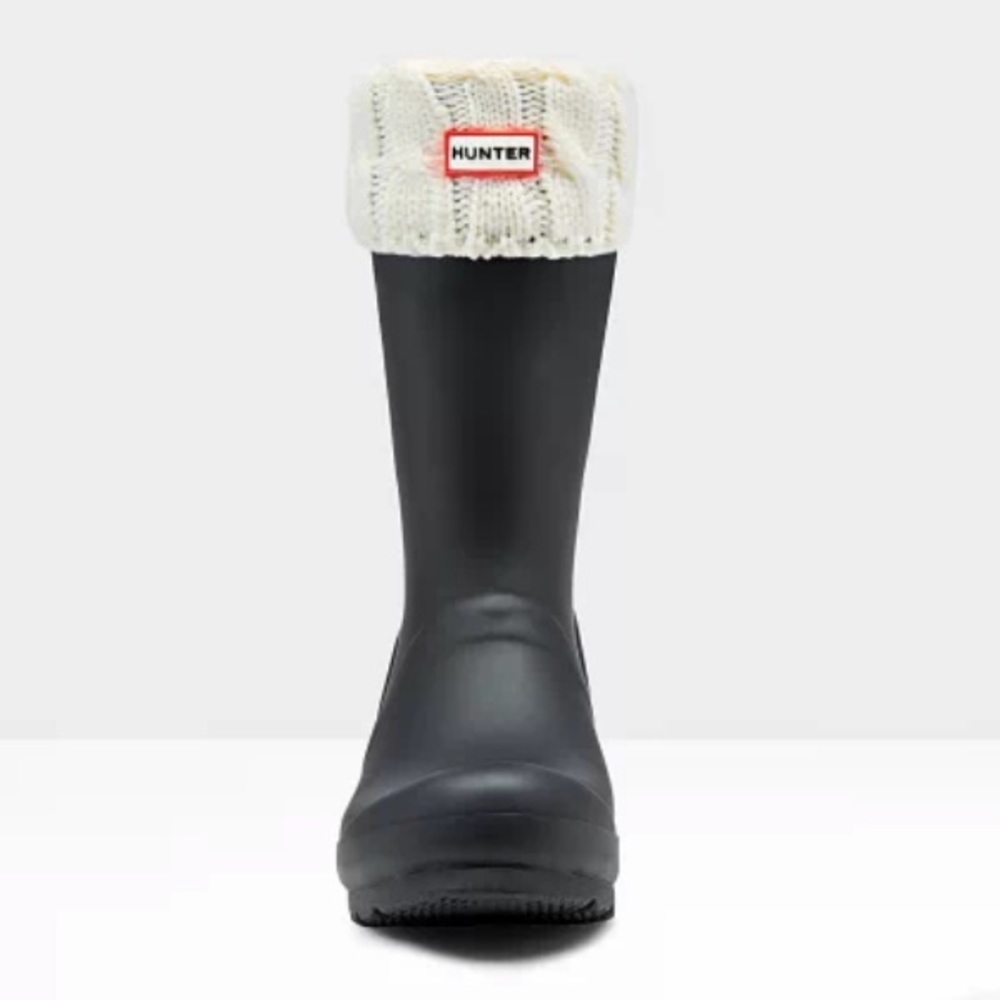 NWT Hunter Original Cable Knit Cuff Short Boot Socks - Picture 5 of 7